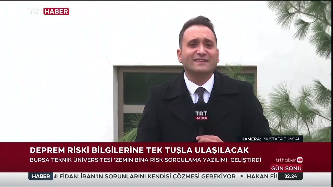 TRT Haber - Binaların Deprem Riski Tek Tuşla Ulaşılabilecek - Prof. Dr. Eyübhan Avcı